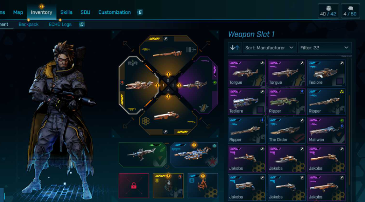 borderlands 4 Legendary Gun Tier List